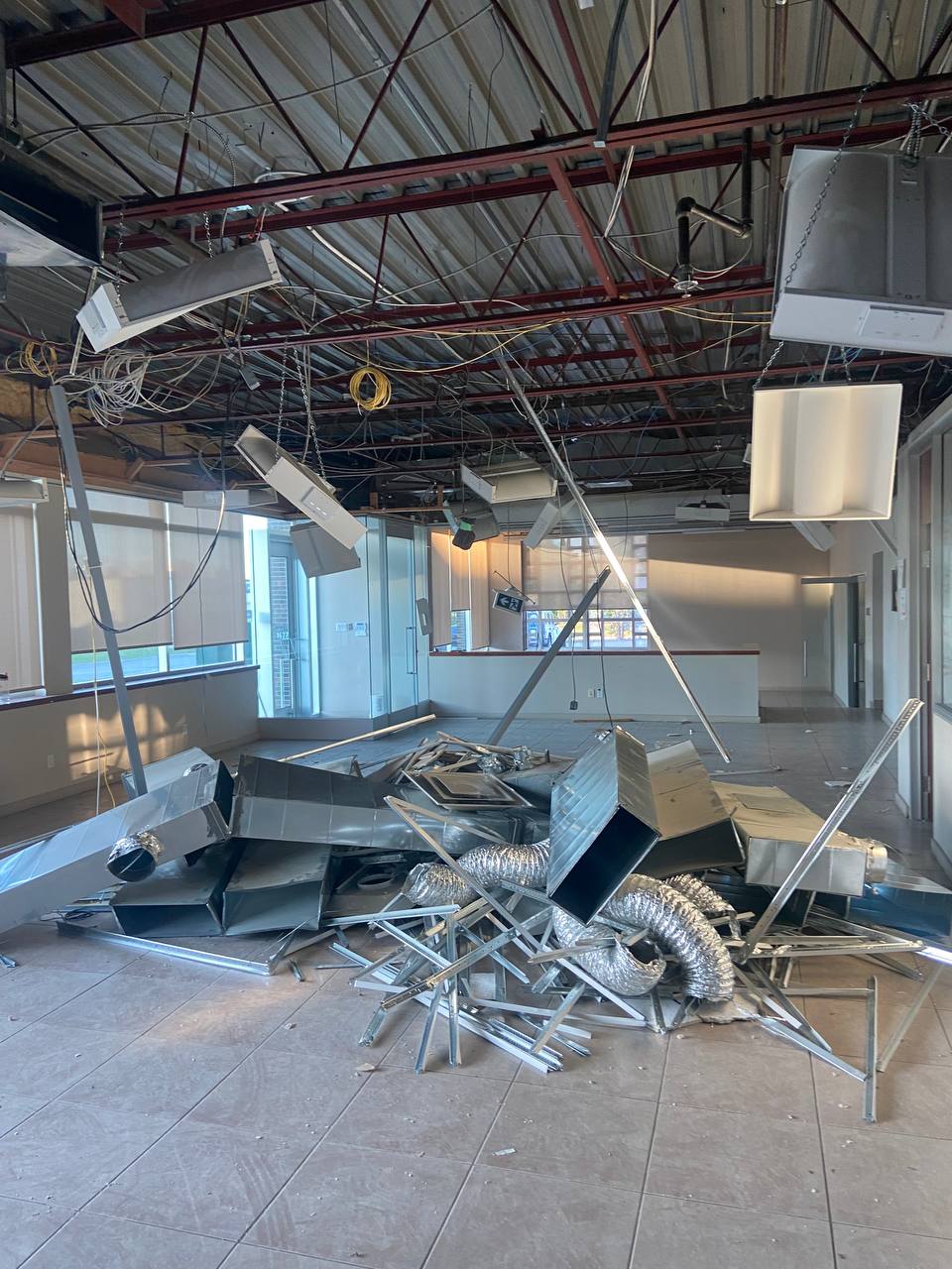 Commercial interior demolition